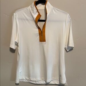 Go blue luxe sport size medium 1/4 zip top